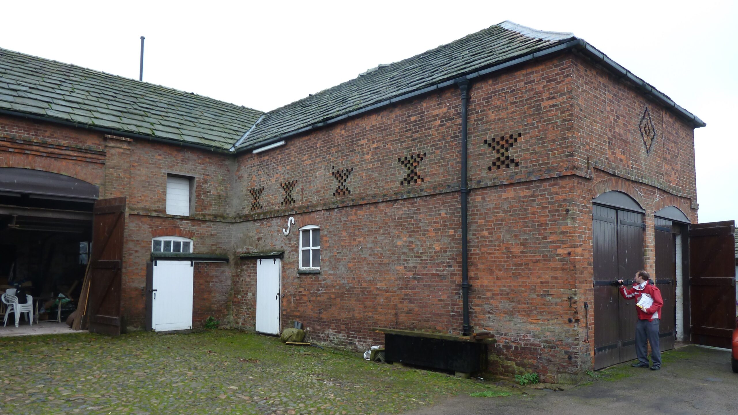 image of the coach house before development