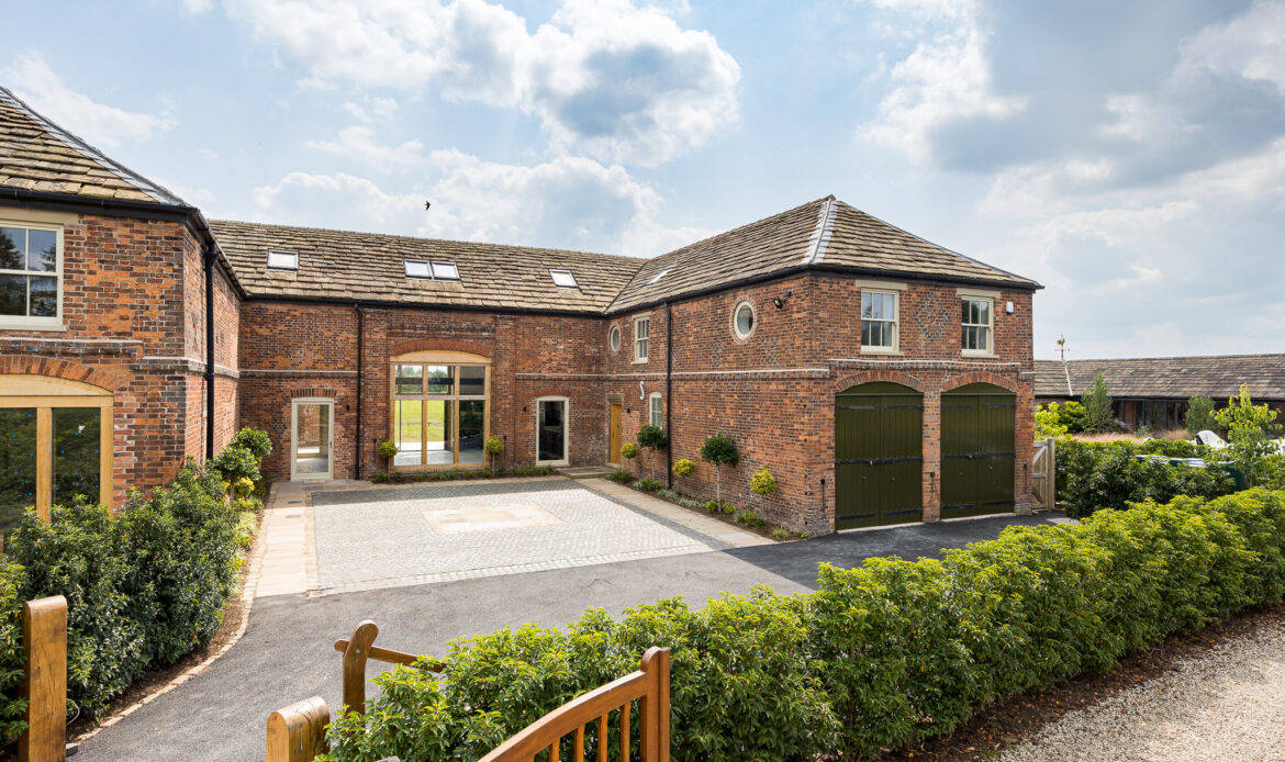 image of the coach house unit 1 with the old courtyard which provides access for both unit 1 and 2