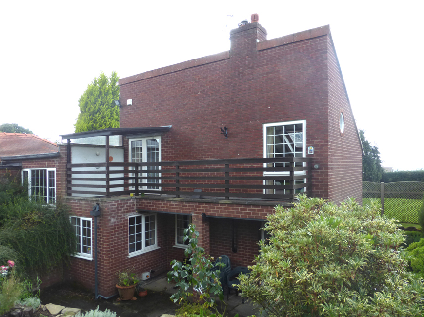 existing brick dwelling at Sherwood