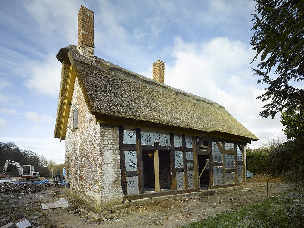 Blakehouse Cottage Historical Conservation historic building with thermal improvements completed by the practice