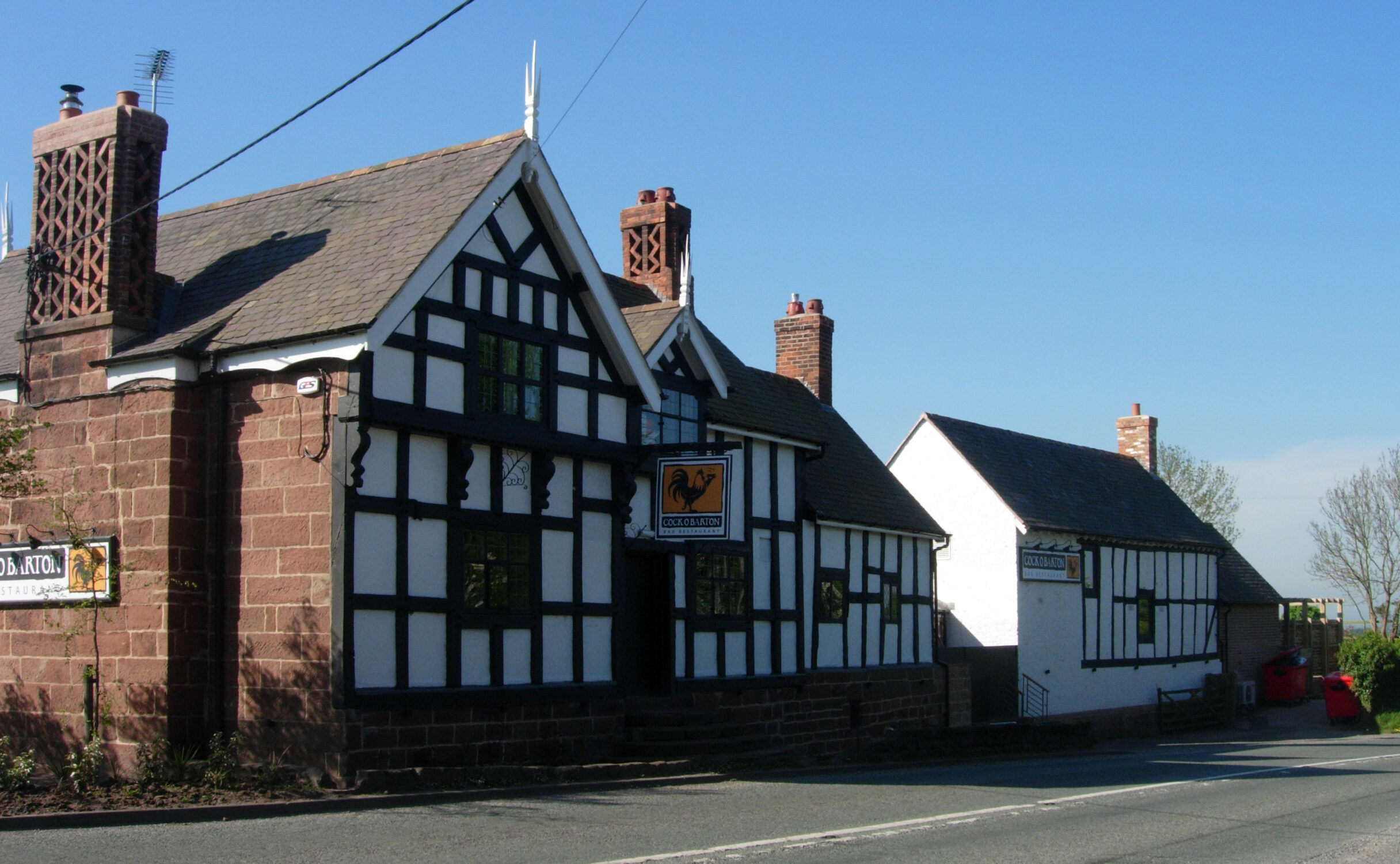 Cock O'Barton front elevation