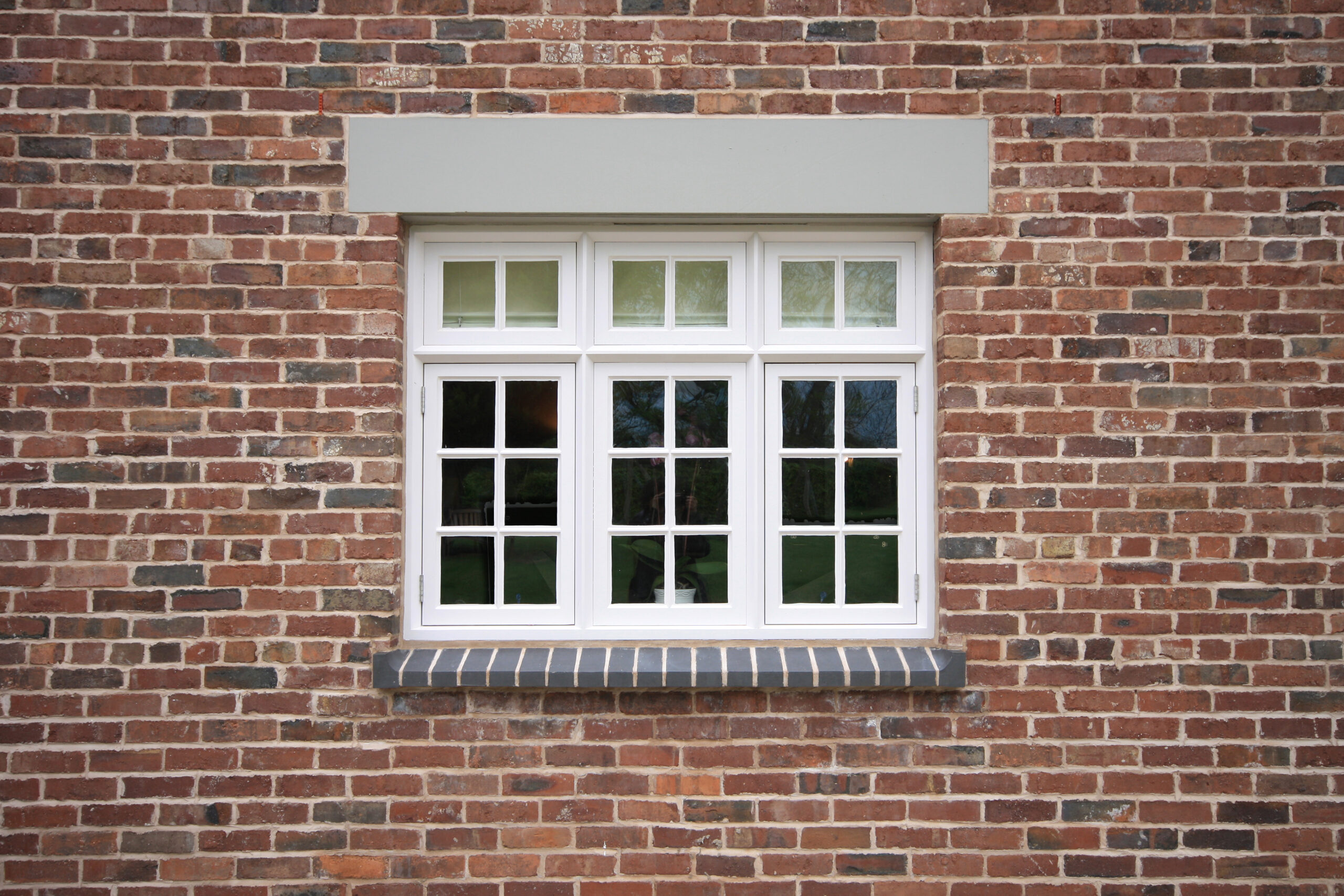 new timber windows to Swanwick Hall