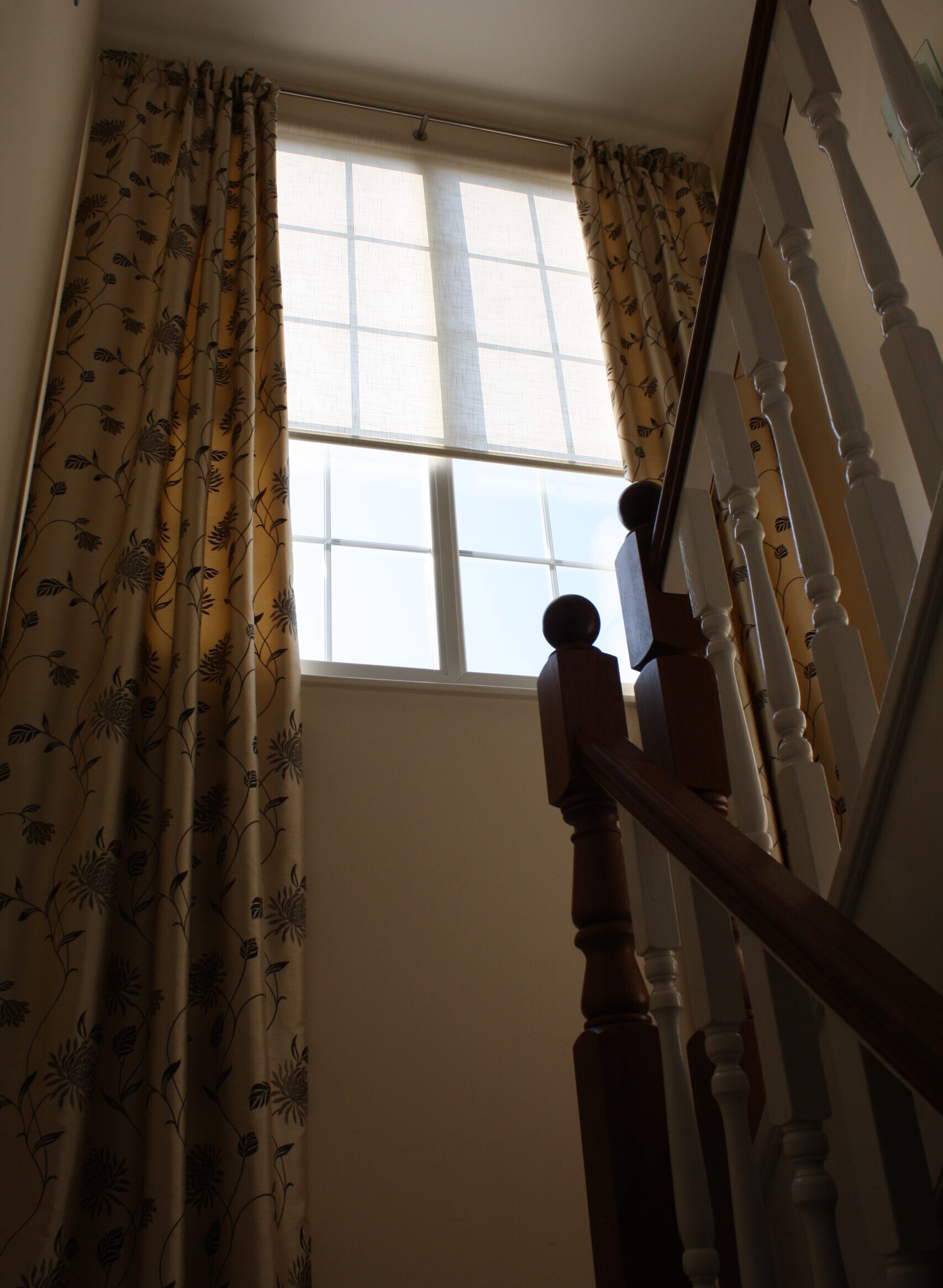 new staircase with window at landing and internal alterations to first floor