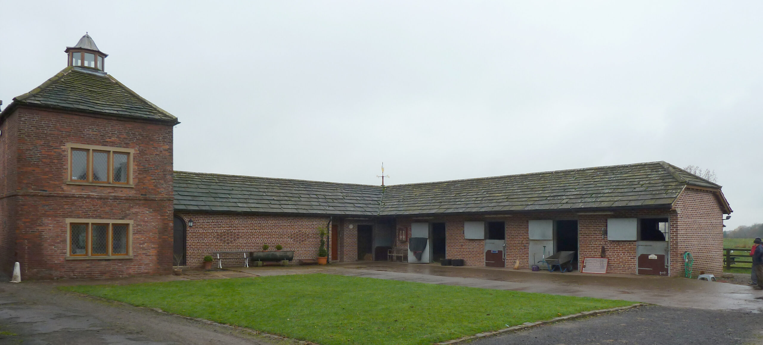 pigeon house and stables before development at Dovecote Cottage