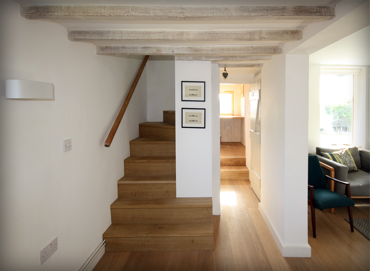 Rose Cottage staircase