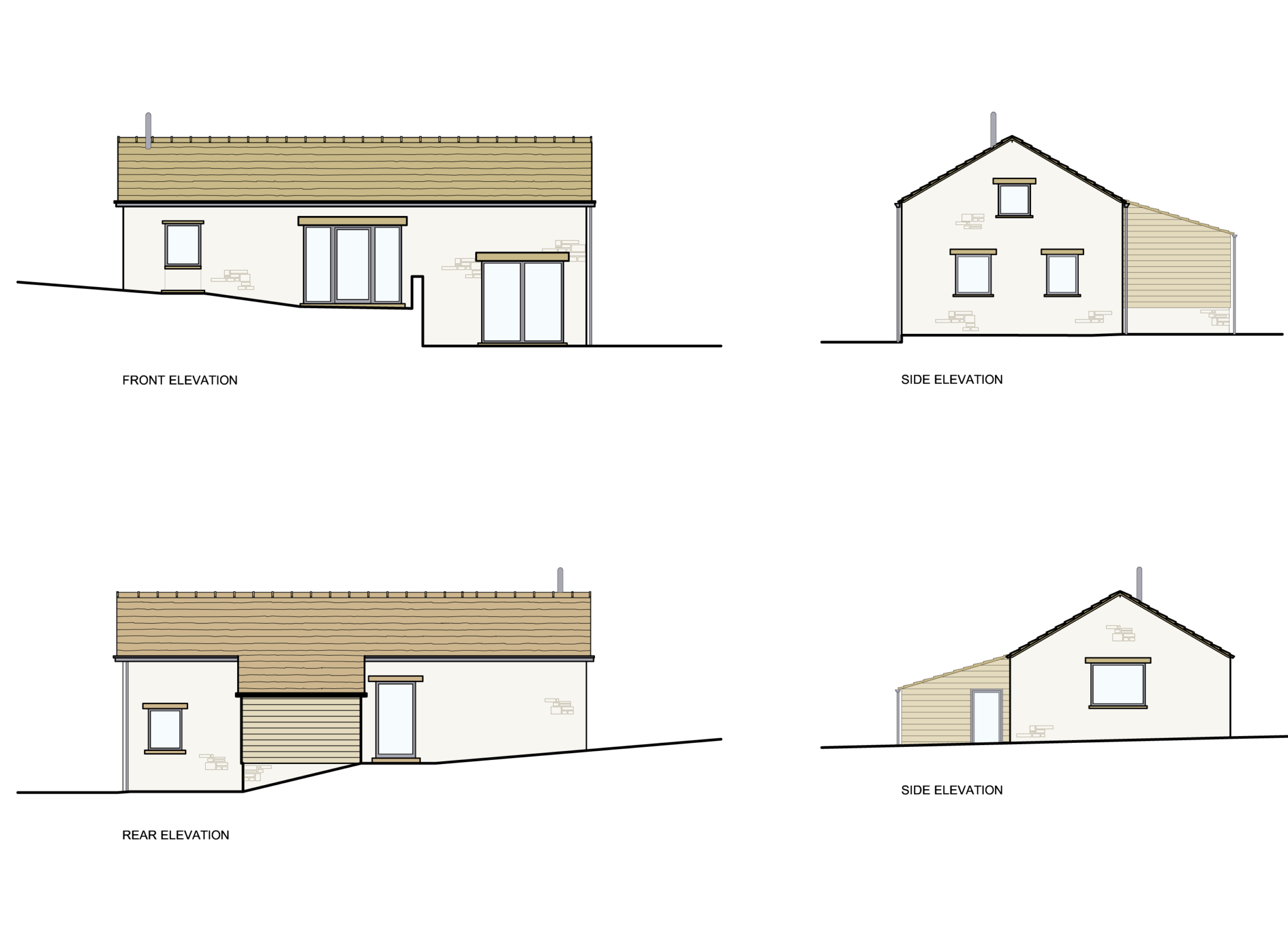 Lower Brook Croft Elevations