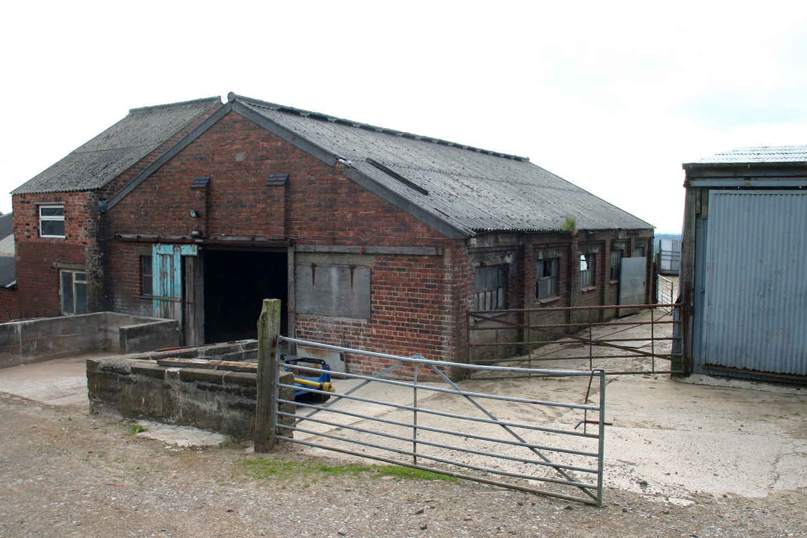 single storey barn at Rough Hey Barn converted into dwellinghouse