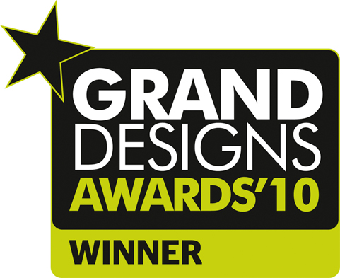 logo for the winner of the Grand Designs Awards 2010