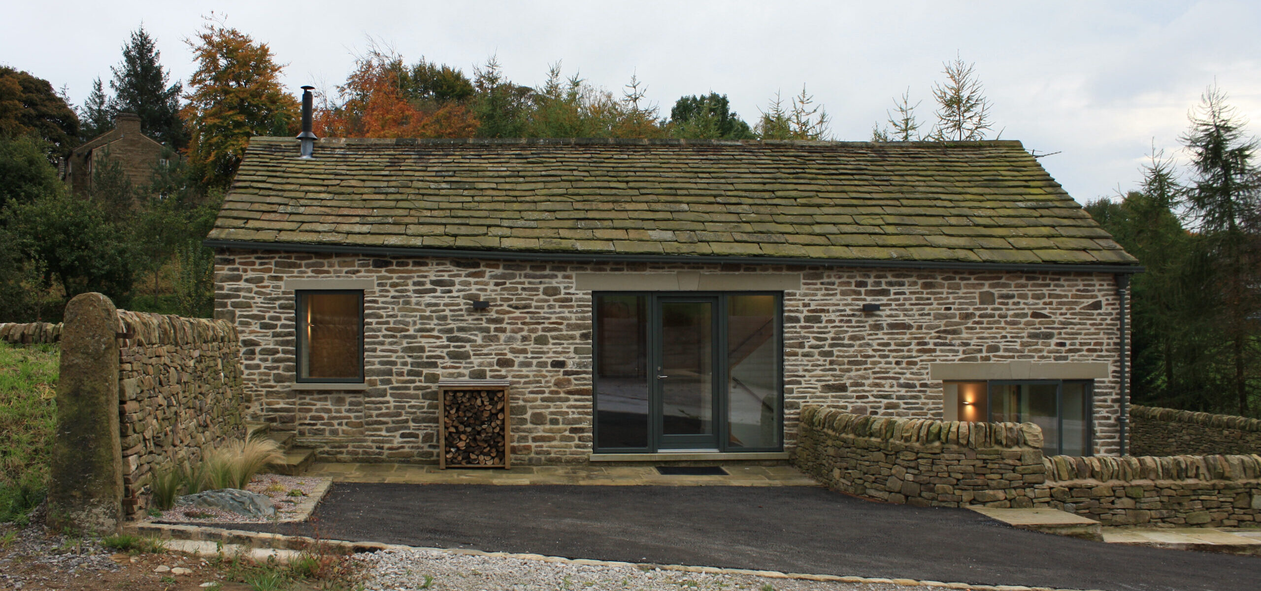converted stone barn conversion at Lower Brook Croft