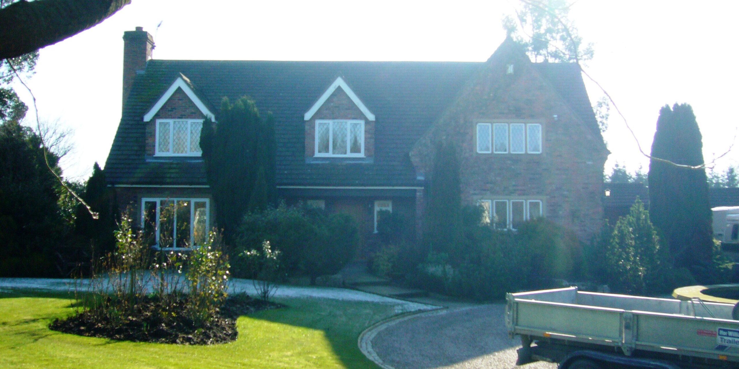 existing bungalow with dormers before extensions at Willot House
