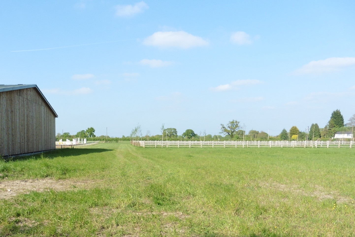 site for new dwelling for support of equestrian use