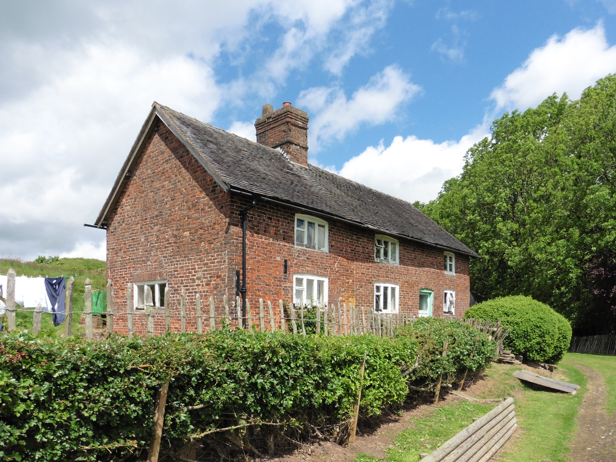 existing house at Hazelwall Cottage