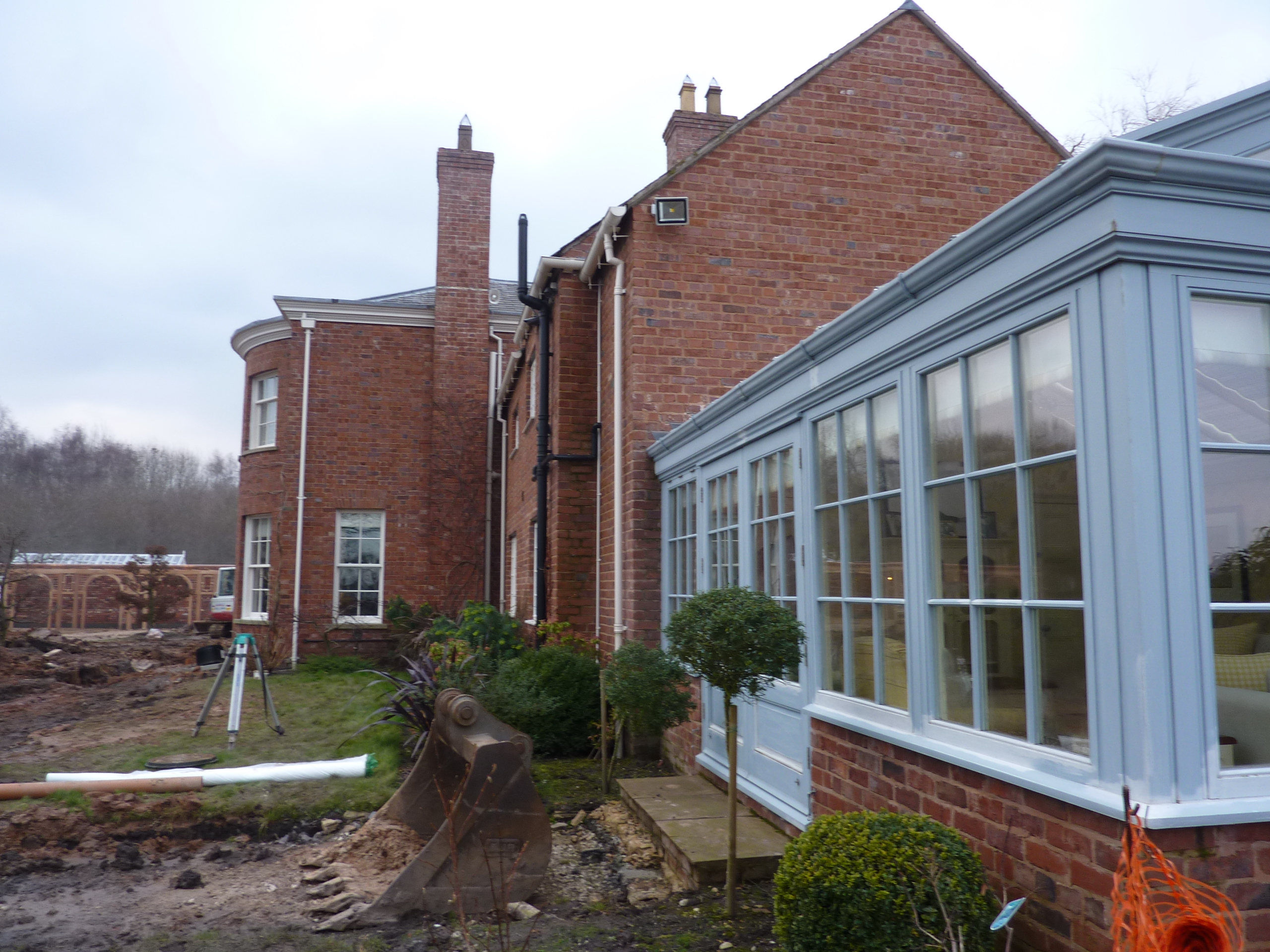 existing house at Ash House Ash House before extensions and alterations