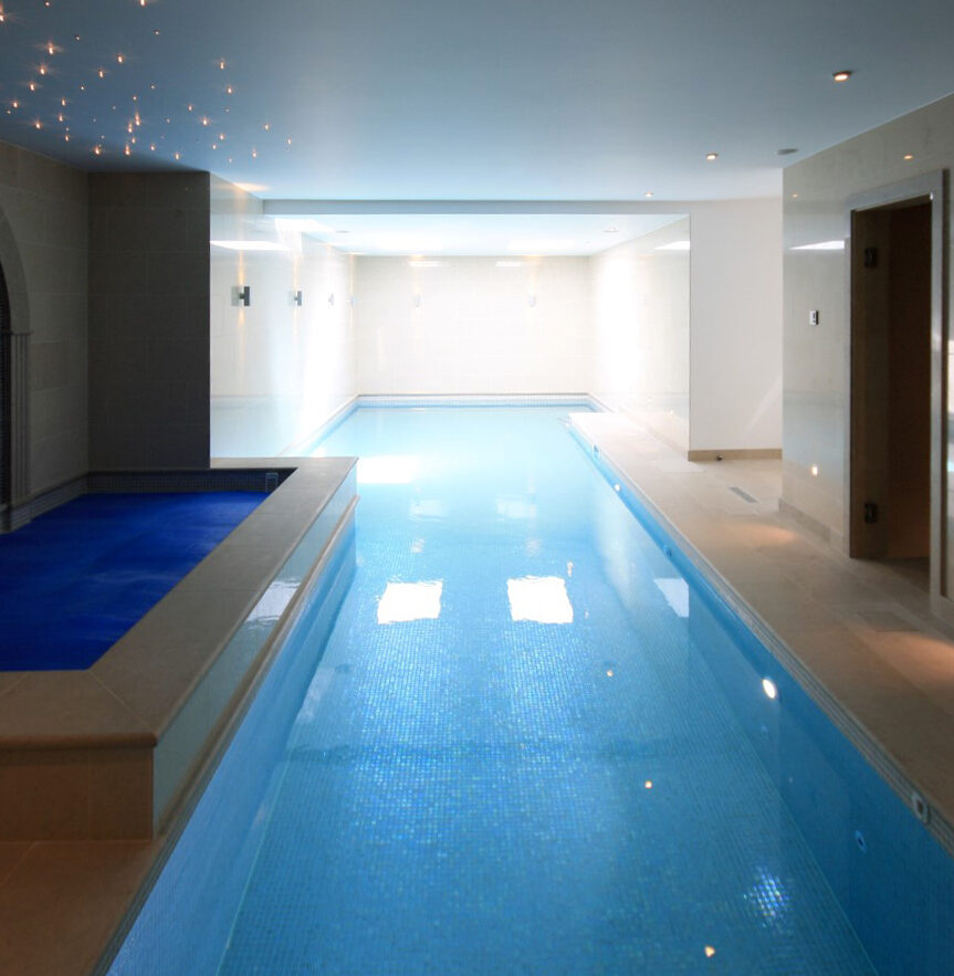 swimming pool in basement floor or new extensions