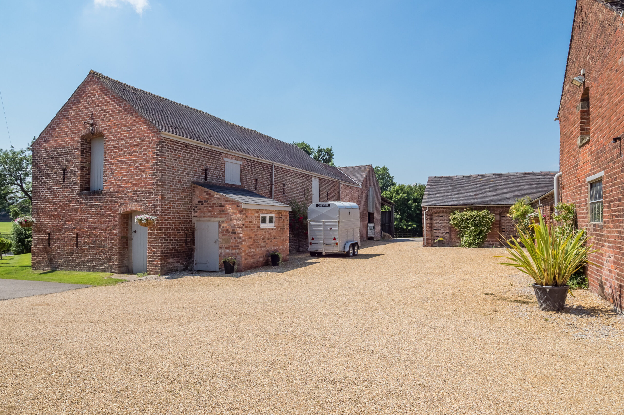 Existing brick barn