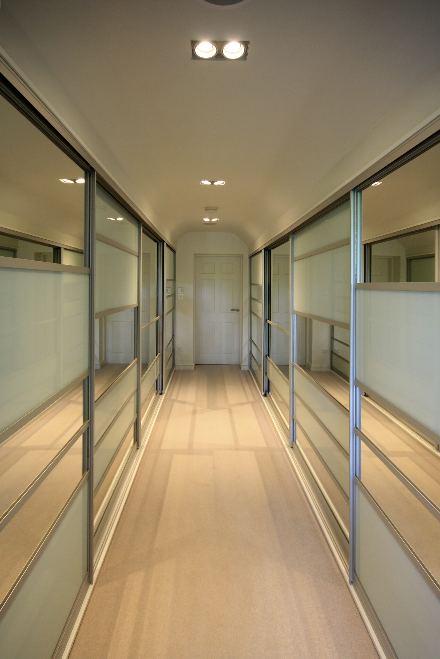 dressing room in new master bedroom suite