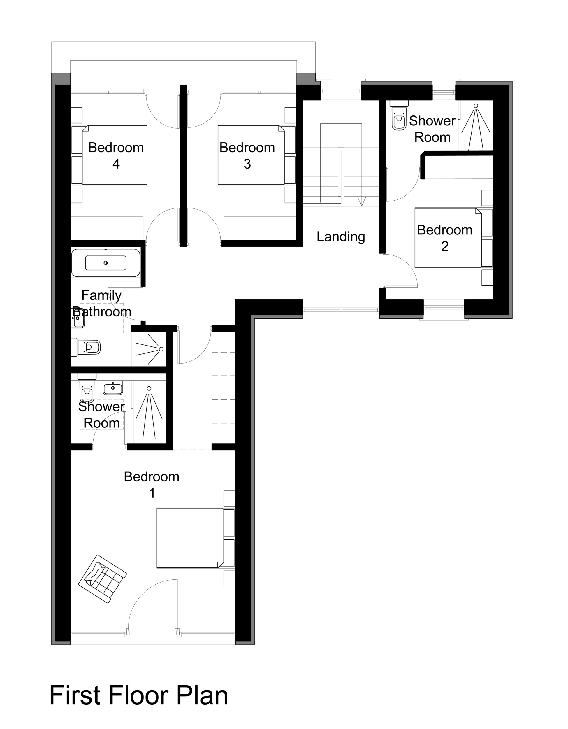 Unit B FF plan Unit B FF plan